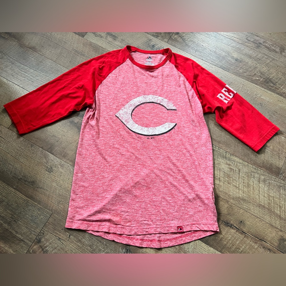 Cincinnati Reds Raglan Tee